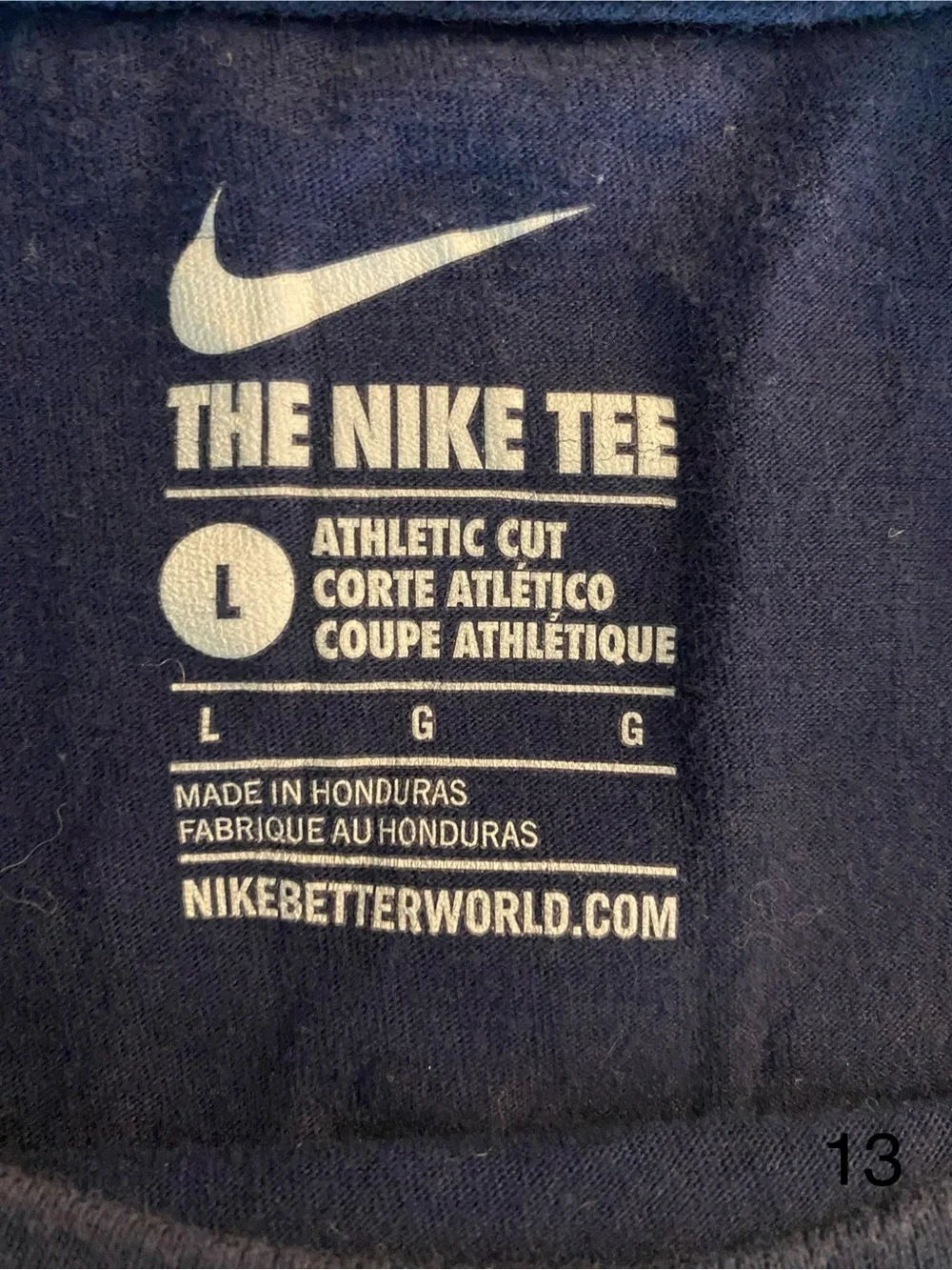 New England Patriots #87 Gronk The Nike Tee Athletic Cut Large T-shirt